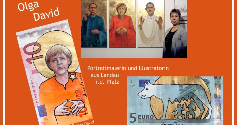 Aktion der Universitätsbibliothek Leipzig „Gib dem Euro ein Gesicht“